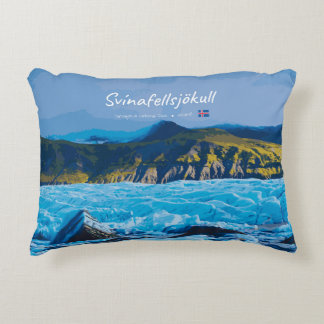 Svínafellsjökull, IJsland - Gletsjerzicht Accent Kussen