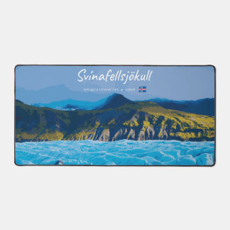 Svínafellsjökull, IJsland - Gletsjerzicht Bureaumat