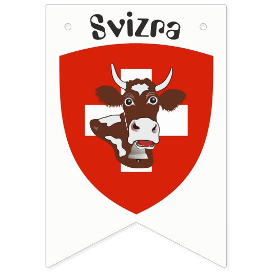 Svizra Party Bunting Banner (Tweede vlag)