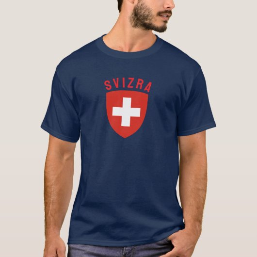 Svizra (Roemeens-sprekend Zwitserland) T-shirt (Voorkant)