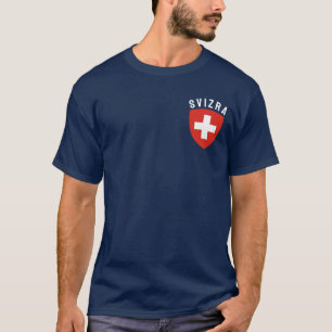 Svizra (Romaans-sprekend Zwitserland) pocket T-shirt