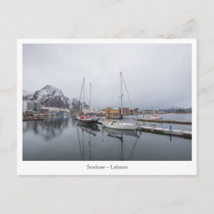 Svolvaer Lofoten-eilanden Briefkaart