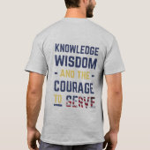 SW Mannen Classic T-shirt (Achterkant)