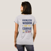 SW Vrouwen Klassiek T-shirt (Achterkant volledig)