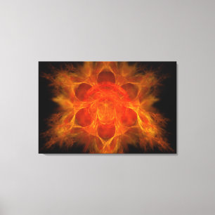 Swadhisthana Chakra Canvas Afdruk