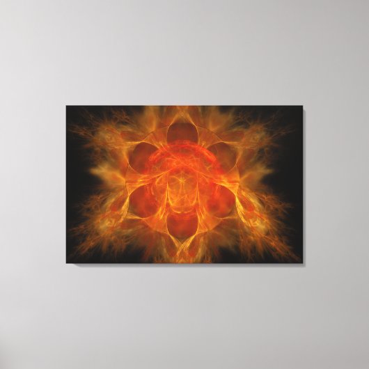 Swadhisthana Chakra Canvas Afdruk (Voorkant)