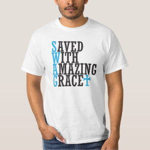 SWAG bespaard met geweldige Grace Cross T-shirt T