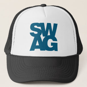 Swag - blauw trucker pet