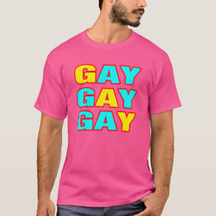 Swag Gay stijl. Wees trots. T-shirt