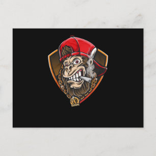 Swag Gorilla Briefkaart