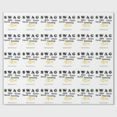 SWAG opgeslagen met geweldige Grace Cadeaupapier (Vlak)