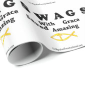 SWAG opgeslagen met geweldige Grace Cadeaupapier (Rol Hoek)