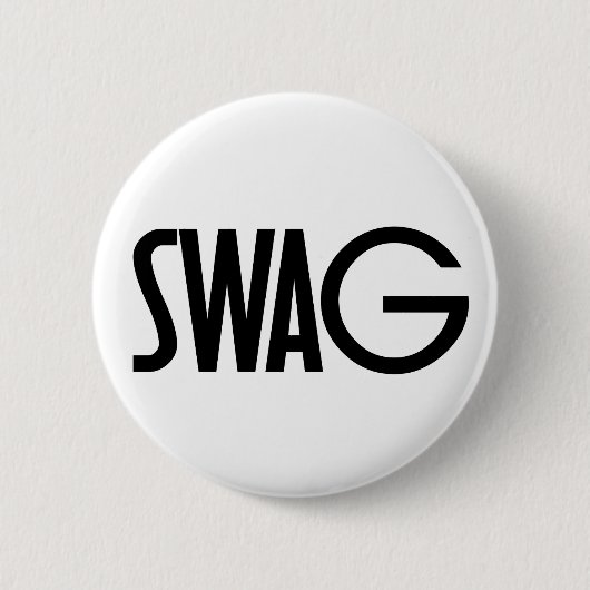 Swag Ronde Button 5,7 Cm (Voorkant)