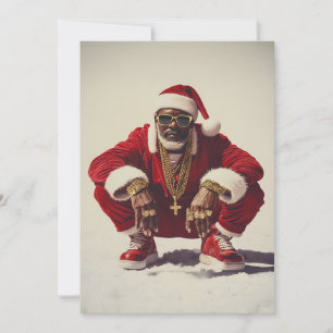 Swag Sinterklaas Een moderne kijk op het kersticoo Feestdagenkaart