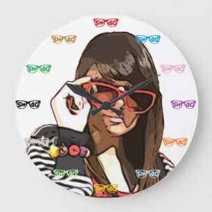 Swag wandklok grote klok