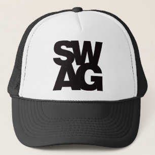 Swag - zwart trucker pet