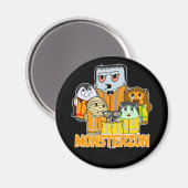 Swagazon Monsters Mummy Frankenstein Dracula Monst Magneet (Voorkant / Achterkant)