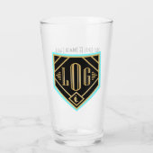 SwagBrag10 Cad/Peaky Pint Glass Glas (Achterkant)