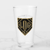 SwagBrag Zing tegen Horsefeathers Glass Glas (Achterkant)