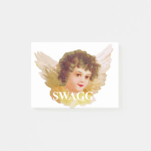 swagg angel cherub post-it® notes
