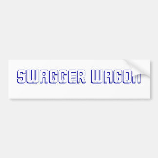 SWAGGER WAGON BUMPERSTICKER