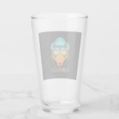Swagn Retro Monkey Glas (Achterkant)