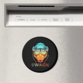 Swagn Retro Monkey Magneet (Insitu (Vaatwasser))