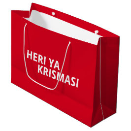 Swahili kerstcadeauzak groot cadeauzakje