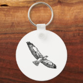 Swainson's Hawk (in vlucht) Sleutelhanger (Voorkant)