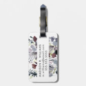 Swaking Florets II Bagagelabel (Achterkant verticaal)