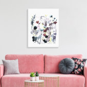 Swaking Florets II Canvas Afdruk (Insitu (Woonkamer))