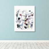 Swaking Florets II Canvas Afdruk (Insitu (Houten vloer))