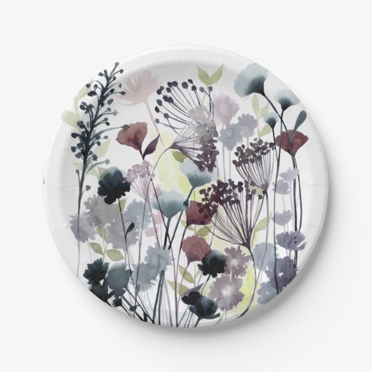 Swaking Florets II Papieren Bordje (Voorkant)