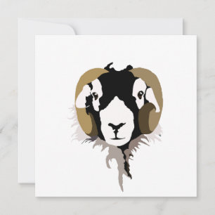 Swaledale schaap kaart