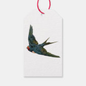SWALLOW  PRINT  GIFT LABEL CADEAULABEL (Achterkant)