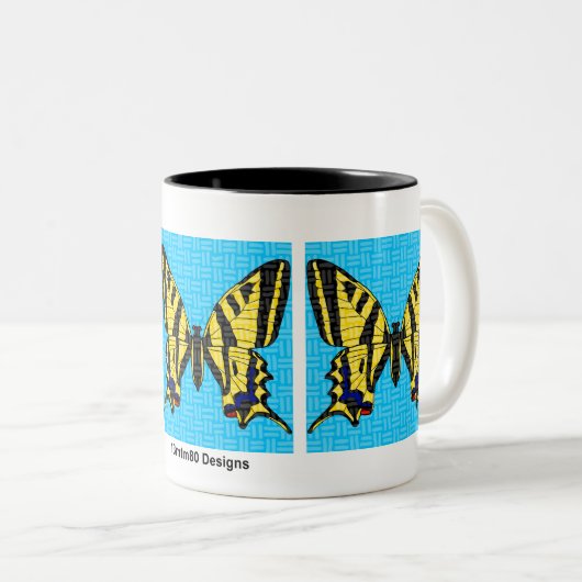 Swallowtail (11oz) - Mug combo (Devant droit)