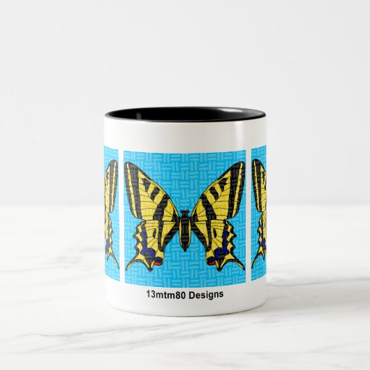 Swallowtail (11oz) - Two-Tone Mok (Center)