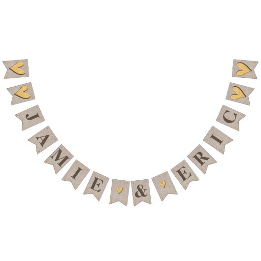 Swallowtail 16 vlag Bunting with Hear Vlaggetjes (Alle)