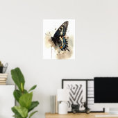 Swallowtail Butterfly Art Print Poster (Thuiskantoor)