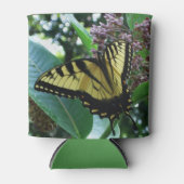 Swallowtail Butterfly I op Milkweed bij Shenandoah Blikjeskoeler (Voorkant)