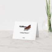 Swallowtail Butterfly II bij Shenandoah Bedankkaart (Achterkant)