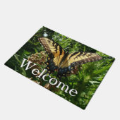 Swallowtail Butterfly III Mooie, kleurrijke foto Deurmat (Schuin)