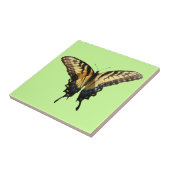 Swallowtail Butterfly III Mooie, kleurrijke foto Tegeltje (Zijkant)