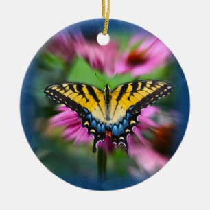 Swallowtail Butterfly Keramisch Ornament