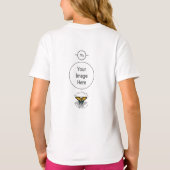 Swallowtail Butterfly Monogram T-shirt (Achterkant)