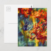 Swallowtail Butterfly：Postcard Briefkaart (Voorkant / Achterkant)