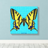Swallowtail - Canvas Print (Insitu (Houten vloer))