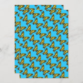 Swallowtail - Carte de voeux (Devant / Derrière)