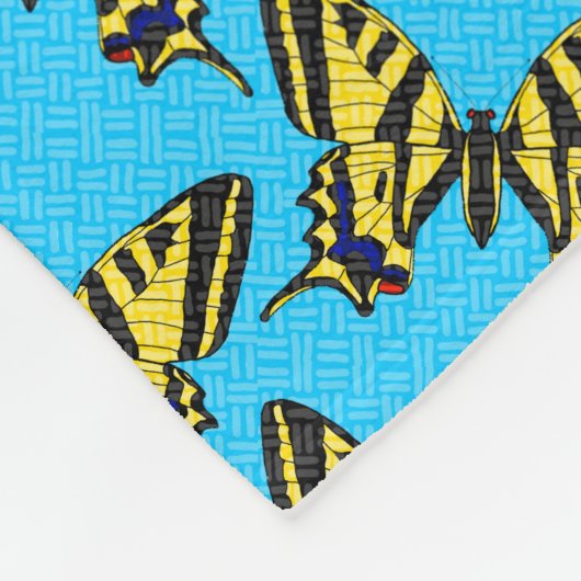 Swallowtail - Couverture en polaire (Coin)