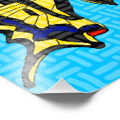 Swallowtail - Fotoprint Foto Afdruk (Hoek)